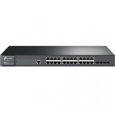 Switch Administrable TP-LINK T2600G-28TS - Negro