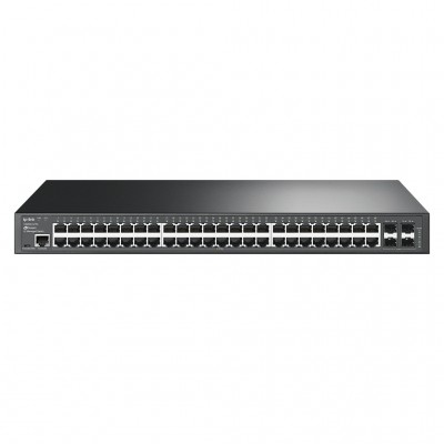 Switch Administrable TP-LINK T2600G-52TS - Negro