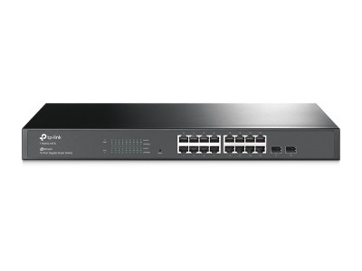 Switch Administrable TP-LINK T1600G-18TS - Negro, 12, 2 W, 16, RJ-45