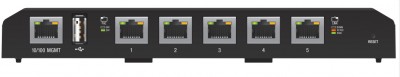 EdgeSwitch Ubiquiti Networks ES-5XP - Negro, 60 W, 5 puertos, Cat5e, Cat6