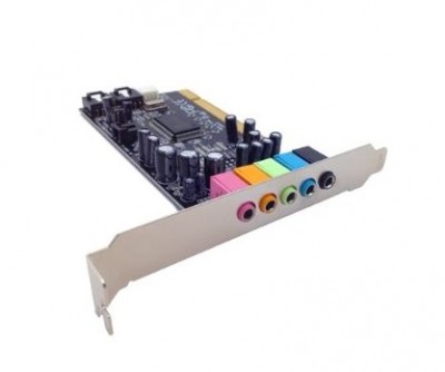 Tarjeta de Sonido BROBOTIX 180702 - 5.1, PCI, Plata