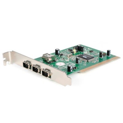 Tarjeta FireWire StarTech.com PCI1394_4 - PCI, IEEE 1394/Firewire, 0, 4 Gbit/s, 400 Mbit/s