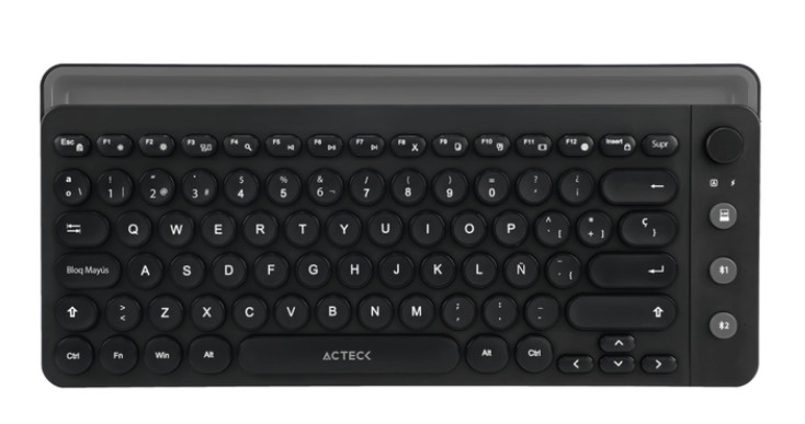 Teclado Inalámbrico Conexión Dual 2.4hz/Bluetooth  Uny Comp TI685 Elite Series -