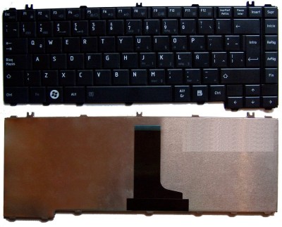 Teclado para laptop Battery First BFT255 para TOSHIBA Satellite C645D - Satellite C645, Satellite C640