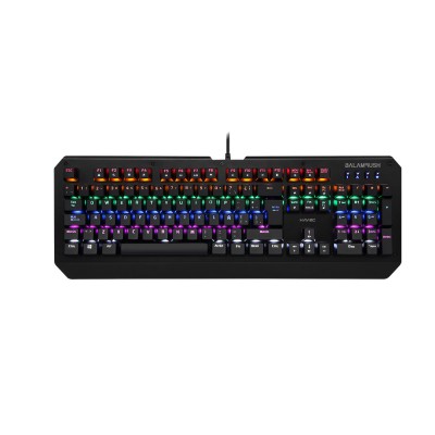 Teclado Gaming Havoc Balam Rush  Retroilumina Balam Rush BR-929660 - USB, Negro