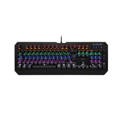 Teclado Gaming Havoc Balam Rush  Retroilumina Balam Rush BR-929660 - USB, Negro