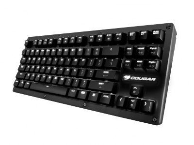 Teclado Gaming Cougar Attack Puri TKL - USB, Negro