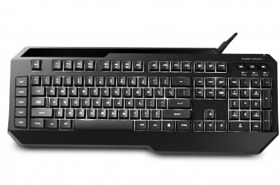 Teclado COOLER MASTER - USB, QWERTY, Negro
