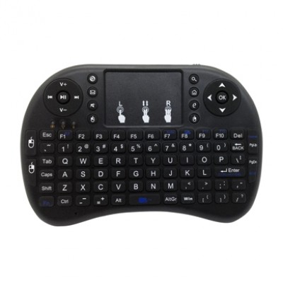 Teclado Mini P/SMART BROBOTIX 171118 - USB, QWERTY, Negro, PC/Tablet/Telefóno, Inalámbrico