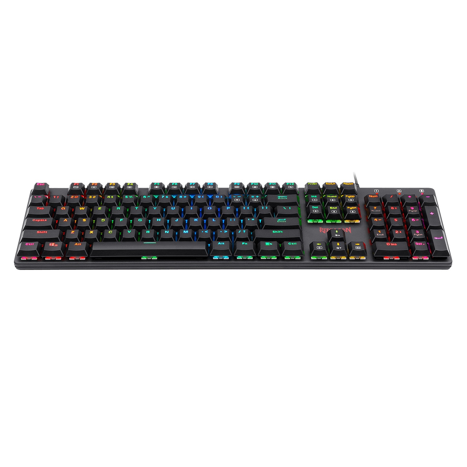 Teclado Mecánico  Redragon Shrapnel - Español, Negro