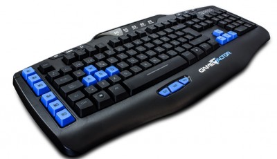 Teclado Gaming GAME FACTOR KBG600 - USB, Negro