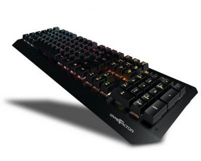 Teclado Gaming GAME FACTOR  KBG-601 - USB, Negro