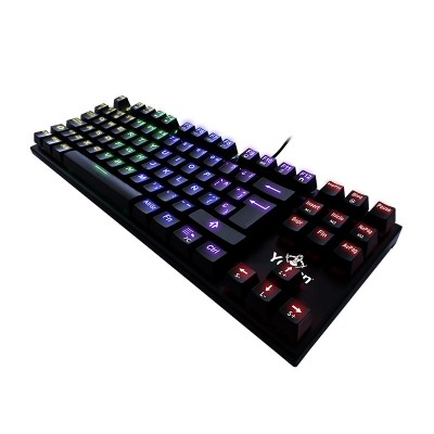 Teclado GAMER YEYIAN YAT1806 SPARK Serie 2000 MECANIC Switch Rojo RGB -