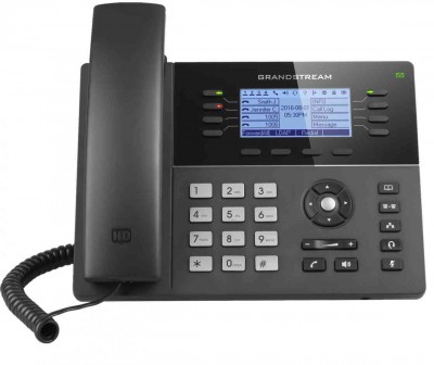 Teléfono IP Grandstream GXP1780 - 8 líneas, Negro