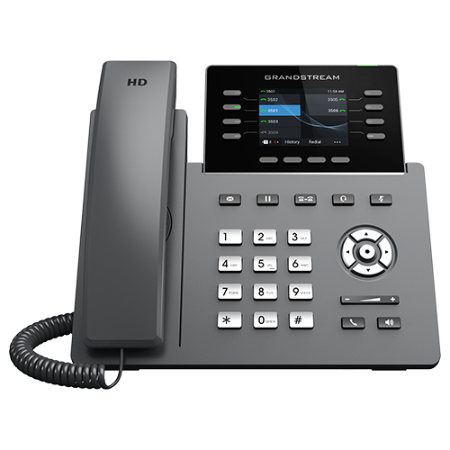 Teléfono IP Grandstream GRP2624 - Negro