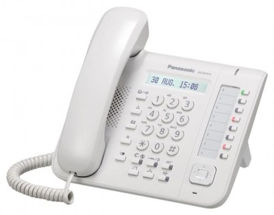Teléfono IP PANASONIC KX-NT551X - Si, LCD, Negro