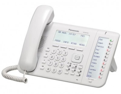 Teléfono IP PANASONIC KX-NT556X - Si, LCD, Color blanco