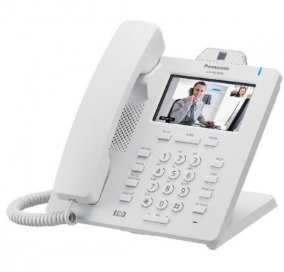 Teléfono SIP PANASONIC KX-HDV430X - LCD, Color blanco
