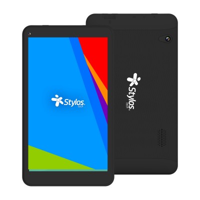 Tablet Taris Stylos STTTA85B - 2 GB, Quad-Core, 7 pulgadas, Android 9.0 Pie, 16 GB, Negro