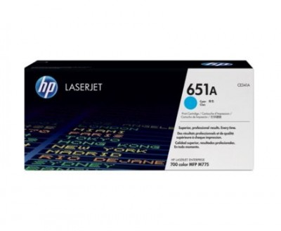 Tóner HP Num 651A - Laser, Cian