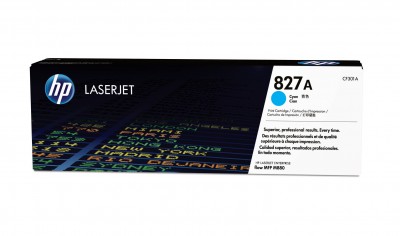 Tóner HP Núm 827A - Laser, Cian