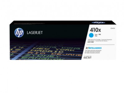Tóner HP 410X - Laser, Cian, 5000 páginas, Cian