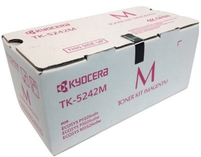 Toner KYOCERA TK-5242M - 3000 páginas, Magenta, ECOSYS P5026cdw