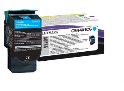 Cartucho tóner LEXMARK - 30000 páginas, Cian, Laser