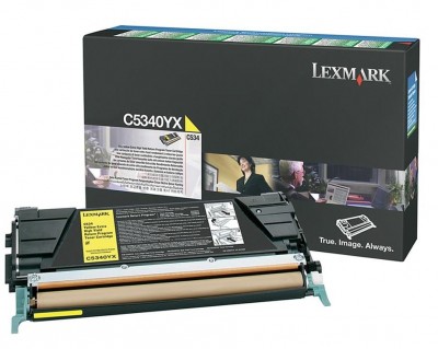 Cartucho tóner LEXMARK - Laser, 7000 páginas, Amarillo