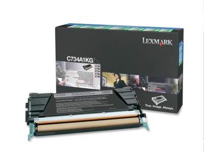 Cartucho tóner LEXMARK - 8000 páginas, Negro, Laser, Negro