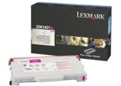 Cartucho tóner LEXMARK - 6600 páginas, Magenta, Laser, Color blanco