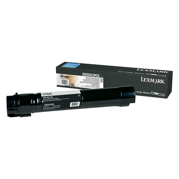 Cartucho tóner LEXMARK - 38000 páginas, Negro, Laser, Negro