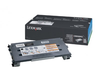 Cartucho tóner LEXMARK - 2500 páginas, Negro, Laser