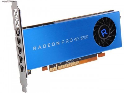 Tarjeta de Video AMD Radeon Pro WX 3200 - AMD, Radeon? Pro, 4 GB, GDDR5, PCI Express 3.0 x16