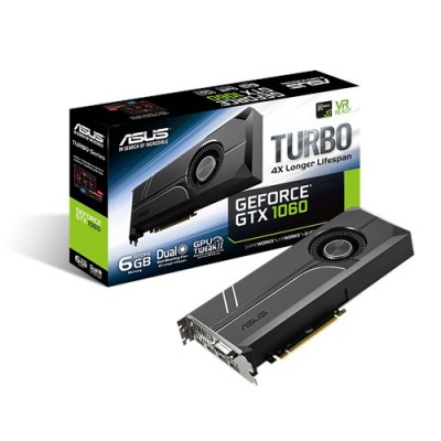 Tarjeta de Video ASUS TURBO-GTX1060-6G - NVIDIA, GeForce GTX, GDDR5