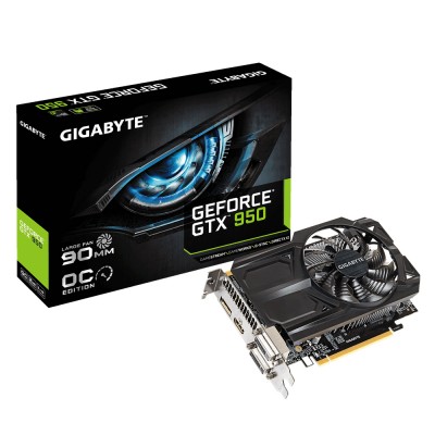 Tarjeta de video GIGABYTE Nvidia GeForce GT 950 - NVIDIA, GeForce GTX, GDDR5-SDRAM, 128 bit, PCI Express 3.0