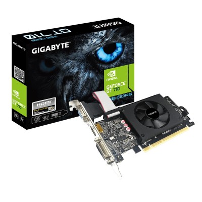 Tarjeta de Video GIGABYTE GV-N710D5-2GIL - NVIDIA, GeForce GT 710, 2GB, GDDR5, PCI Express 2.0