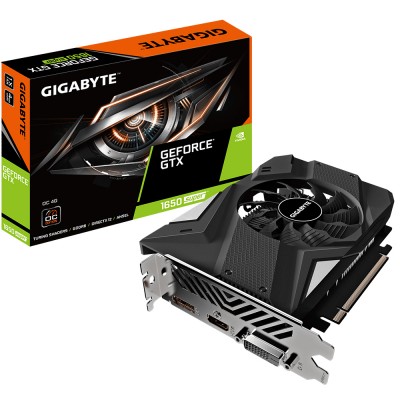 Tarjeta de Video GIGABYTE GV-N165SOC-4GD - NVIDIA, GeForce GTX 1650 SUPER, 4 GB, GDDR6, PCI Express 3.0 x16