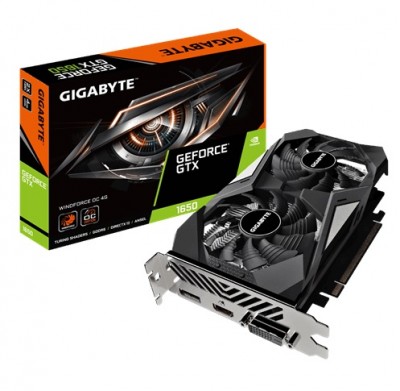 Tarjeta de Video GIGABYTE GV-N1656WF2OC-4GD - ATI, GeForce GTX1650, 4 GB, GDDR6