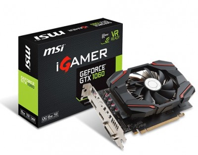 Tarjeta de Video Gaming MSI GTX 1060 IGAMER 6G OC - NVIDIA, GeForce GTX 1060, 7680 x 4320 Pixeles, GDDR5X