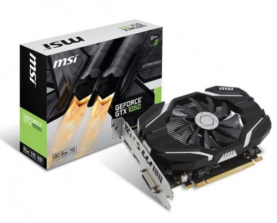 Tarjeta de Video MSI GeForce GTX 1050 2G OC - NVIDIA, GeForce GTX, GDDR5, PCI Express x16 3.0