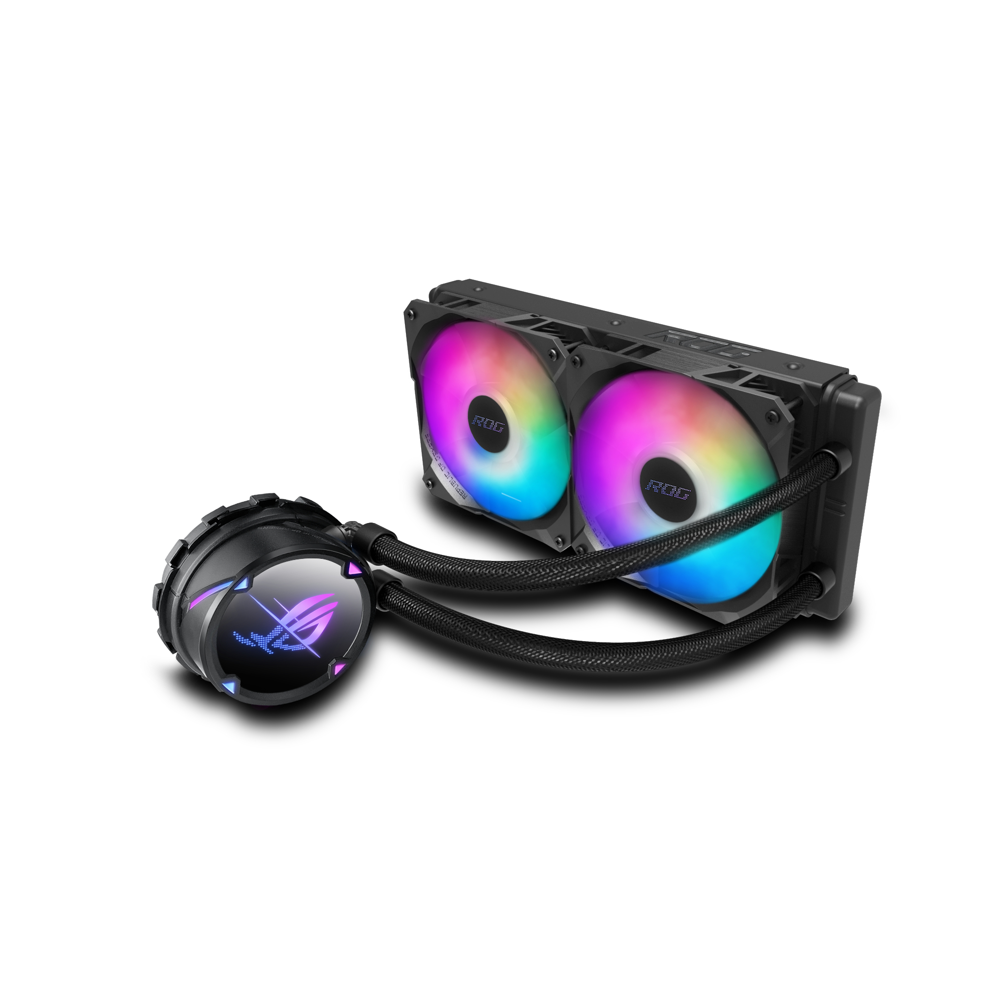 Enfriador  ASUS ROG STRIX LC II 240 ARGB - Negro, Enfriador