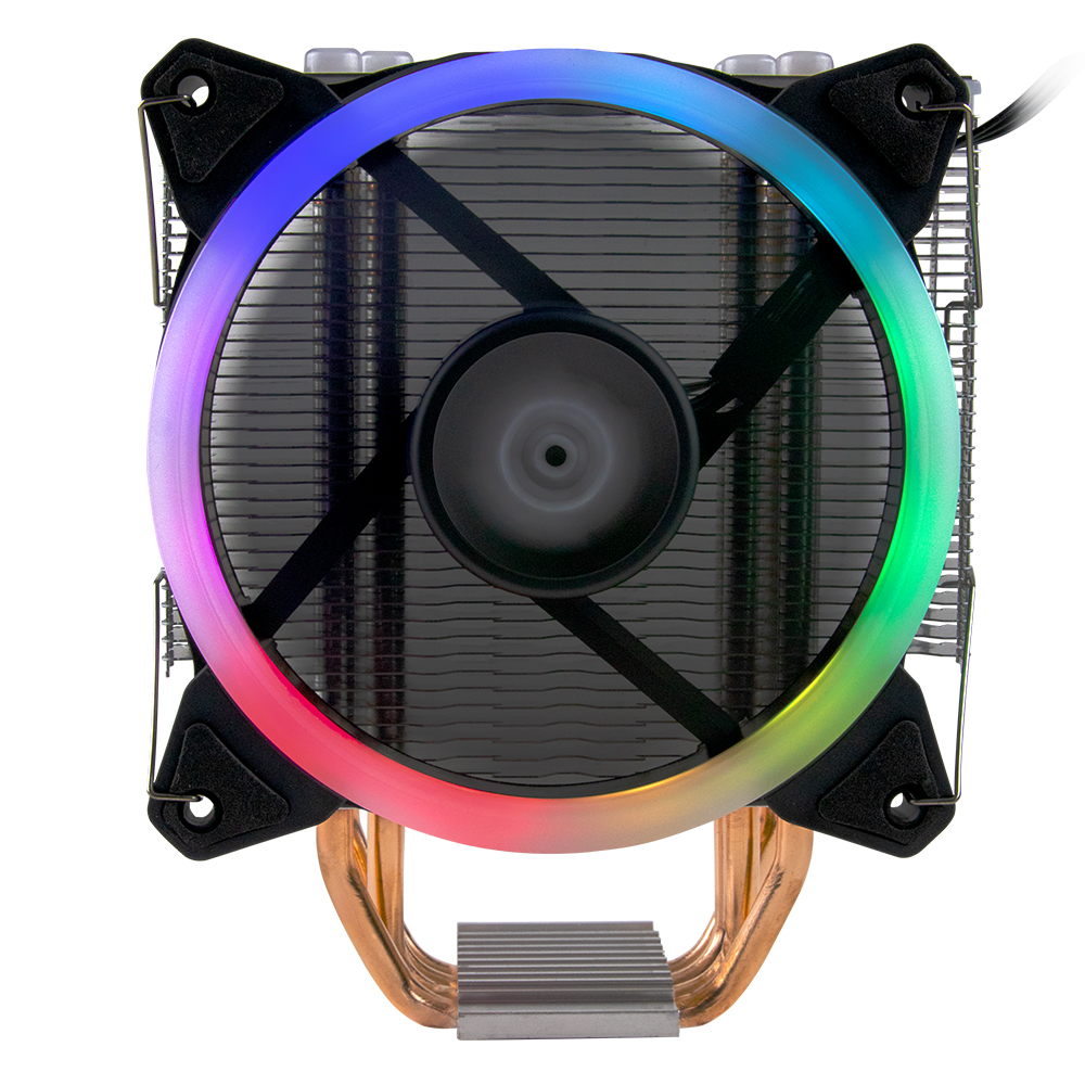 Disipador de CPU BALAM RUSH 1 VENT 120 MM ARGB 180 TDP LGA 1200 Y AM4 HEATSINK AS750 -