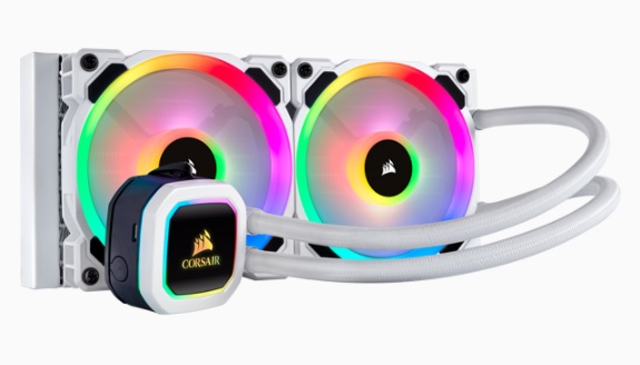 Enfriamiento líquido CORSAIR CW-9060042-WW/RF - Blanco, Enfriador