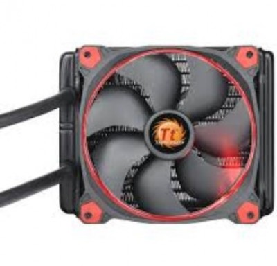 Enfriador Líquido THERMALTAKE Water 3.0 Riing Red 140 - Rojo, Enfriador, 800 - 1500 RPM