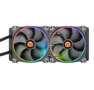 Enfriador Líquido THERMALTAKE  Water 3.0 Riing RGB 280 - Negro, Enfriador, 800 - 1500 RPM