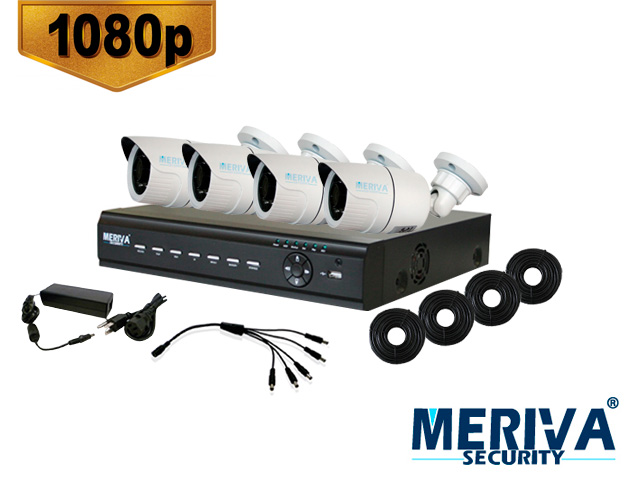 KIT 1080P MHD-840K+ DVR 8CH MHD-1030-08+ 4 CAM MHD-2201+CBLS
