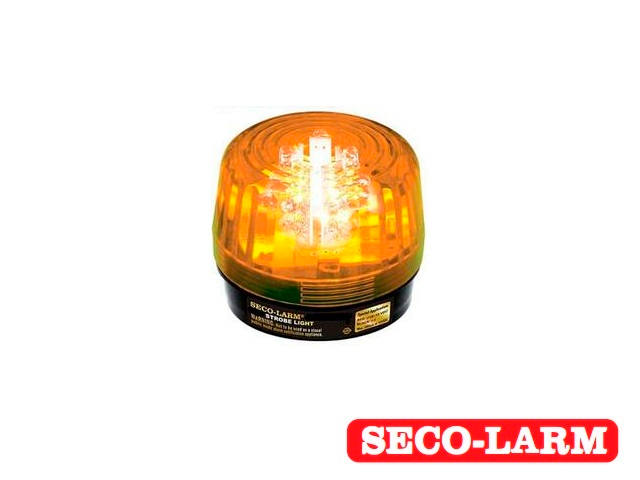 ESTROBO AMBAR SECO-LARM SL-126Q/A 2HILOS 6-12VDC