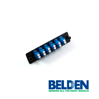 PANEL DE 6 ADAPTADORES DE FIBRA LC BELDEN AX101731
