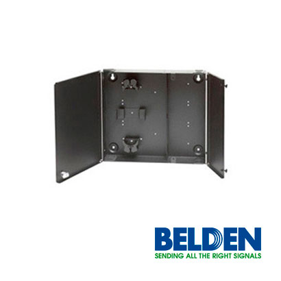 PANEL DE MONTAJE EN PARED BELDEN FIBEREXPRESS AX103928 NEGRO
